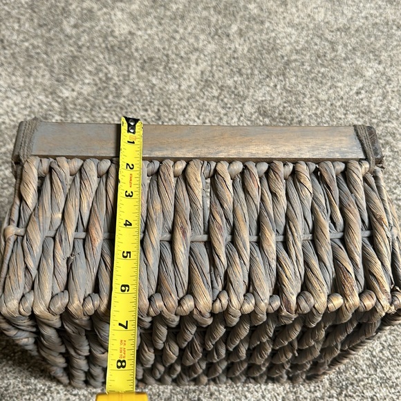 Rustic Gray Washed Basket - Picture 4 of 5